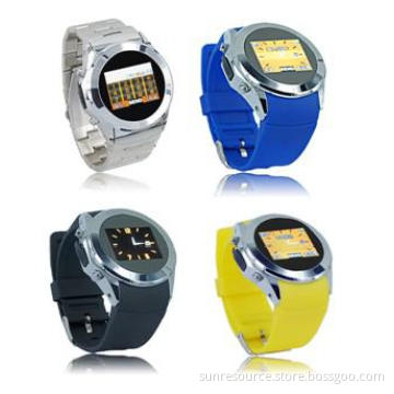 FM Watch Mobile Phone, MP3/MP4 Watch Mobile Phone, Touch Screen Watch Phone